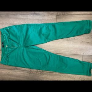 Design Lab- turquoise skinny pants